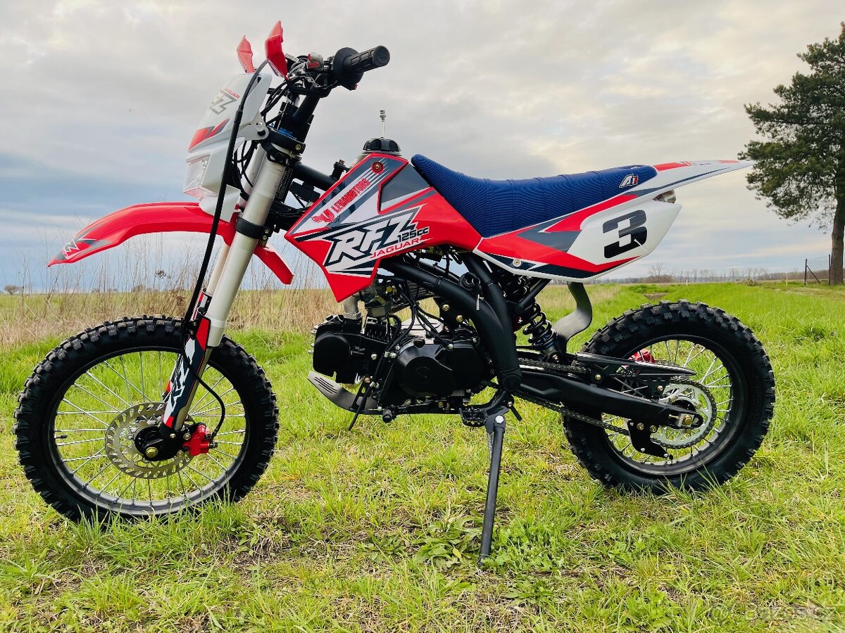 Pitbike Leramotors Jaguar 125ccm, kola 17/14, red - 3