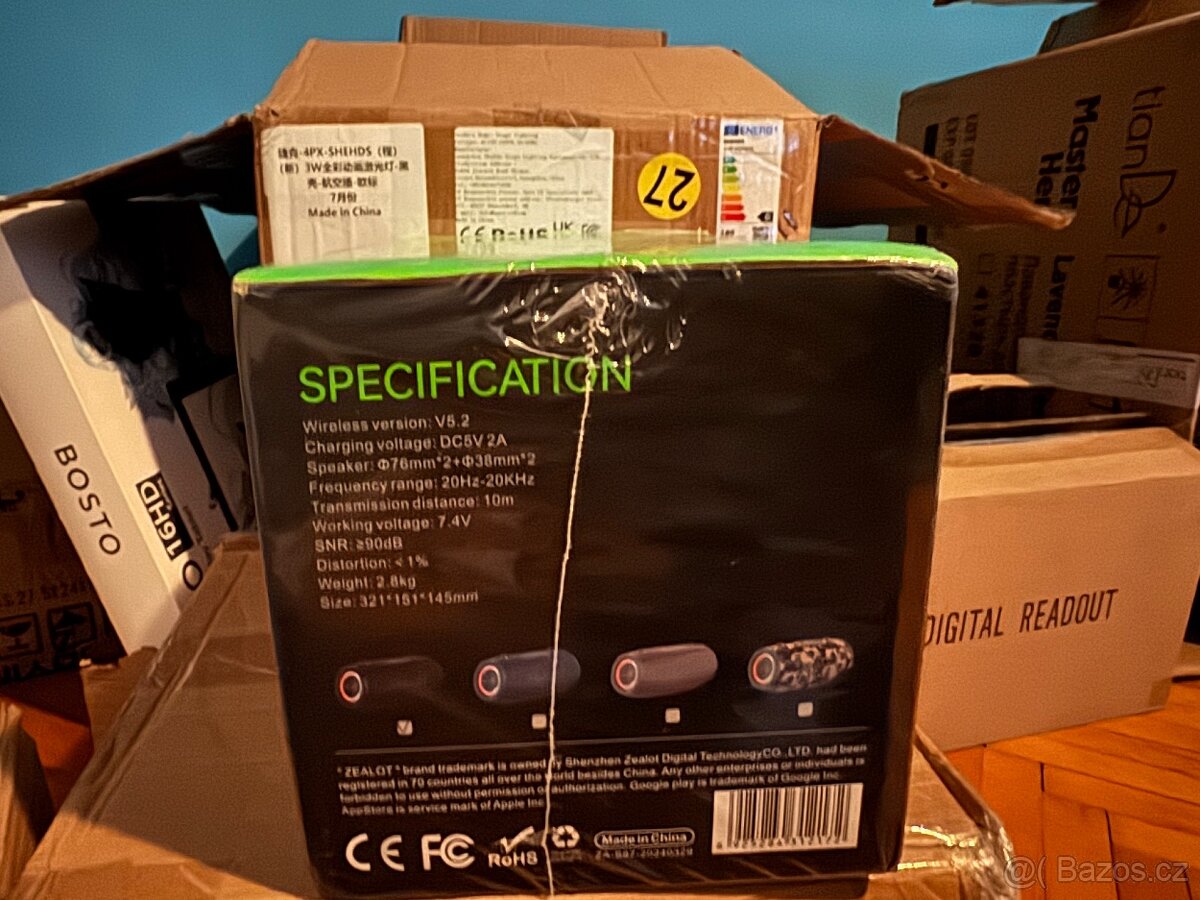 NOVÝ bezdrátový reproduktor Zealot S87 - 3