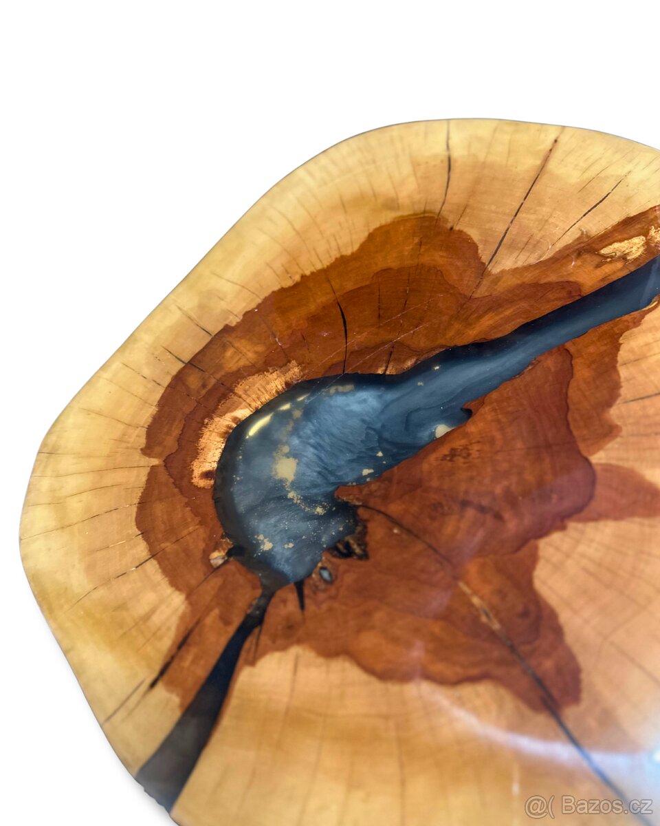 Epoxidový stůl Marble efekt 47x50 cm - 3