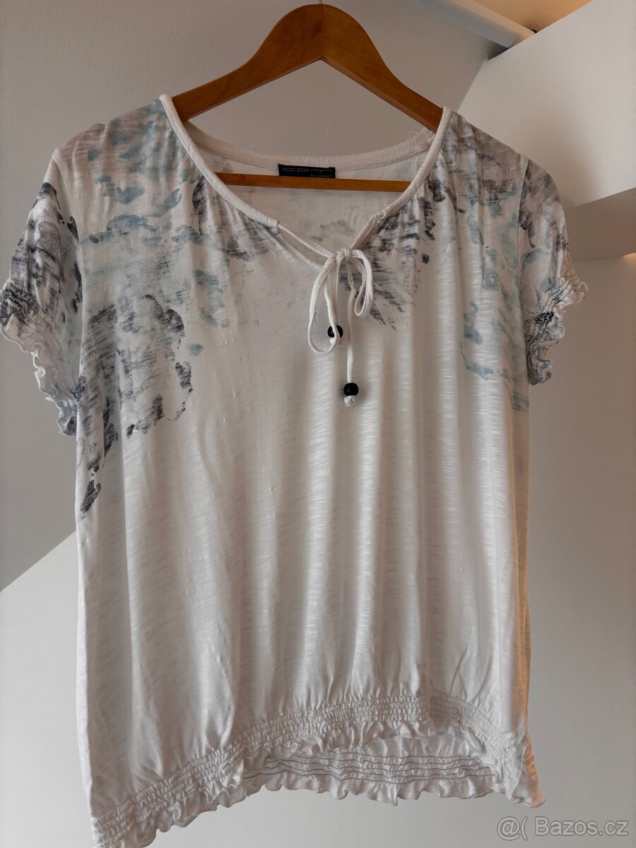 Halenka se vzorem a šňůrkou - 3