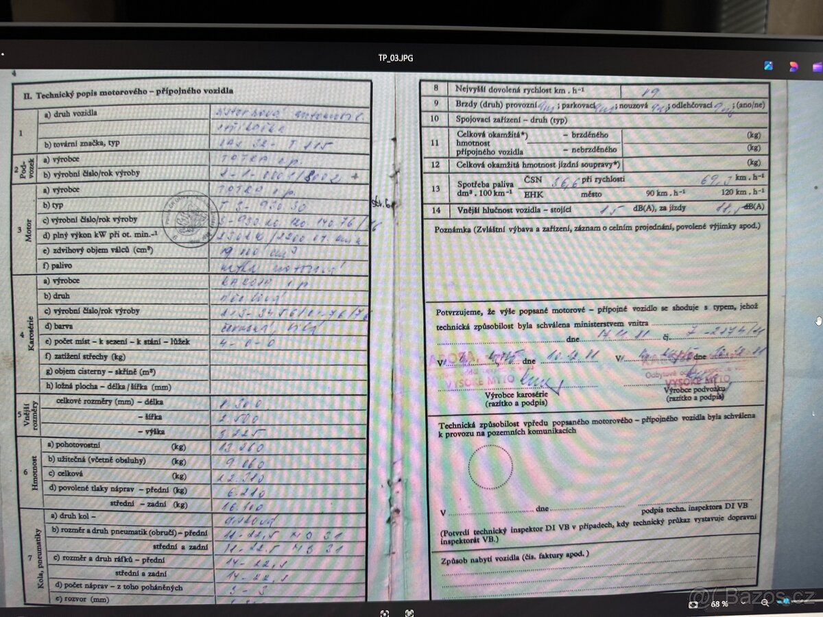 Prototyp TATRA 815 k renovaci - 3