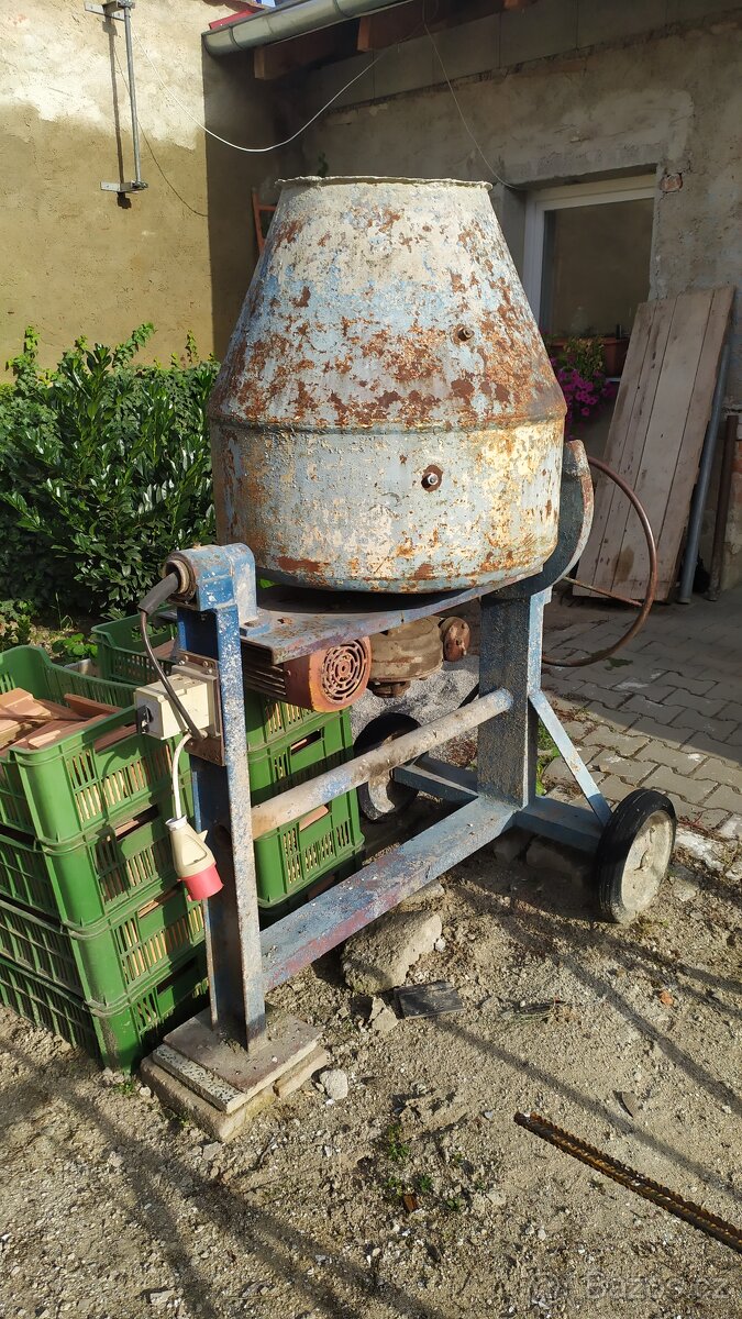 Stavební míchačka na maltu - 3