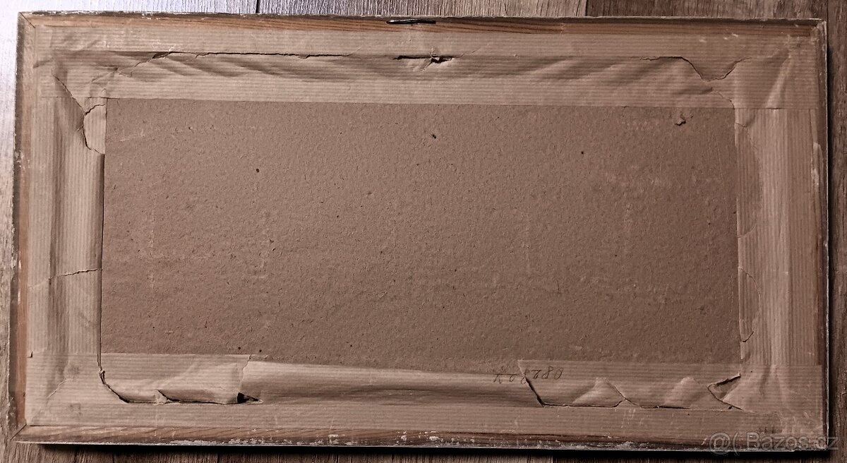 Obraz lesní kraliny - signováno - 3