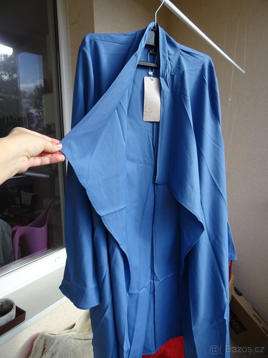 Modrý kardigan, dlouhý - nový s visačkou - 3