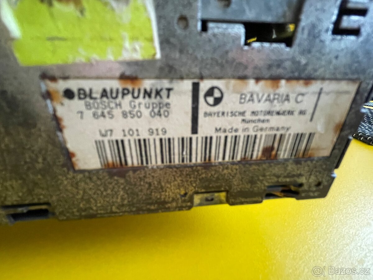 BMW Bavaria C autorádio e30 originální - 3