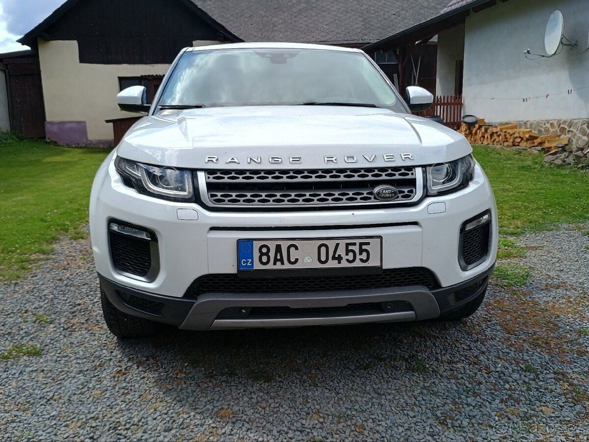 Land Rover Range Rover Evoque, 90tkm, 132kw, 2017, ČR.