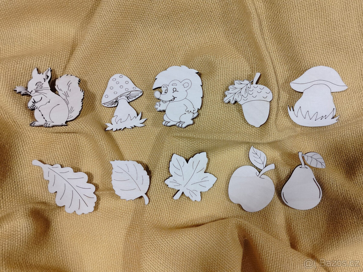 Podzimní dekorace - sada - 3