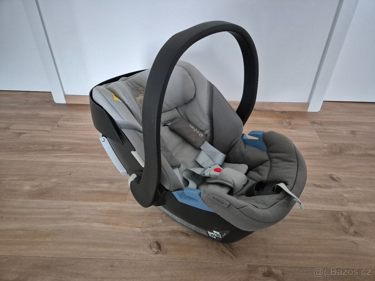 Dětská autosedačka Cybex Aton 5 – Soho Grey - 3