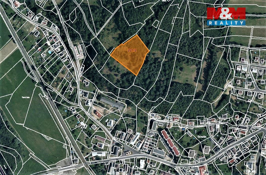 Prodej louky, 7386 m², Bohutín nad Moravou - 3