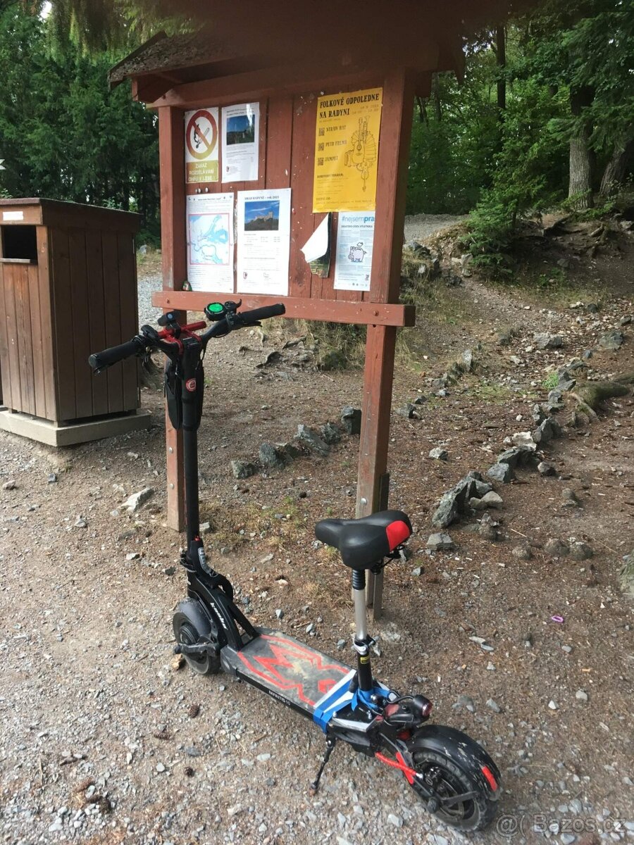 Paradni elektrokolobezka 4kW se sedackou Kaabo Mantis 10 GT - 3