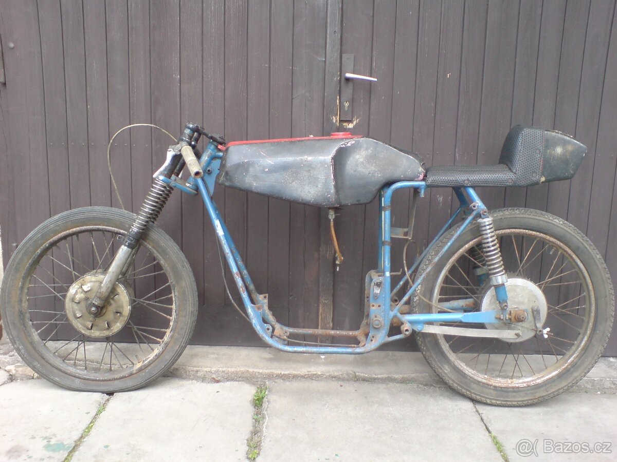 rám jawa pérák komunista závodní dobový silniční či motokára - 3