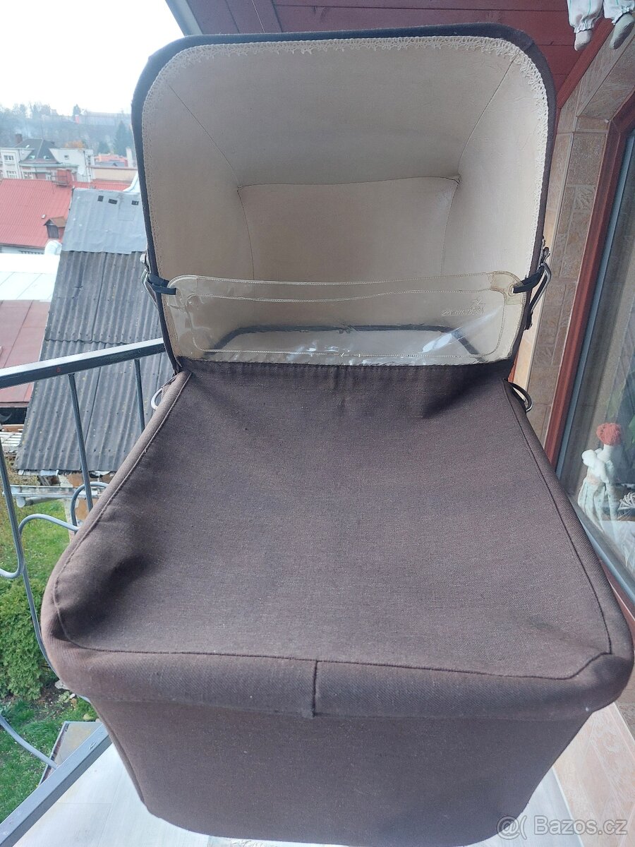 Retro korbička na kočárek Zekiwa - 3