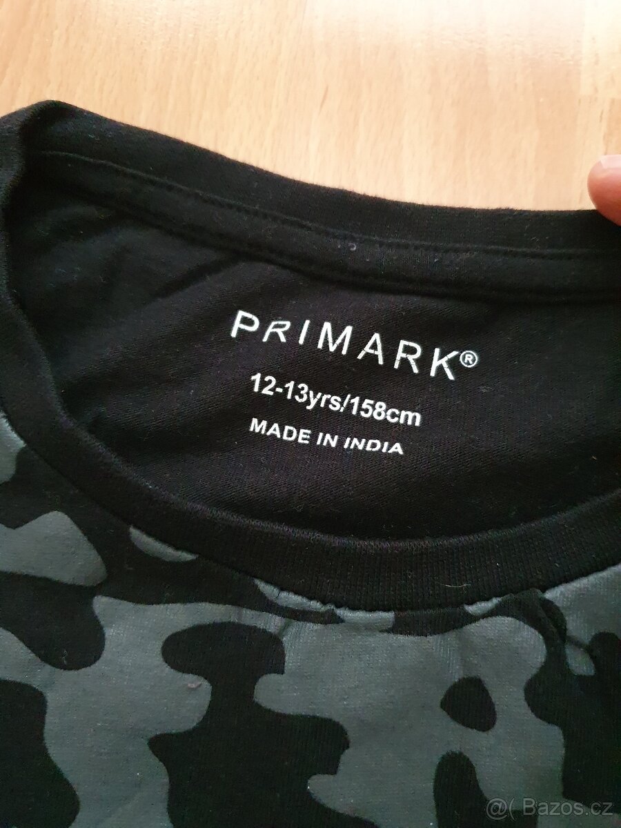 Tričko Primark lesklý design 158 - 3