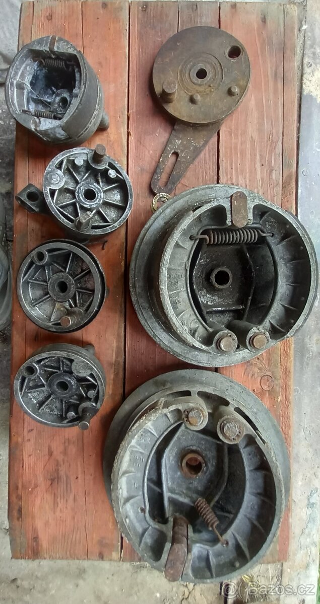 Brzdové štíty Jawa čz - 3