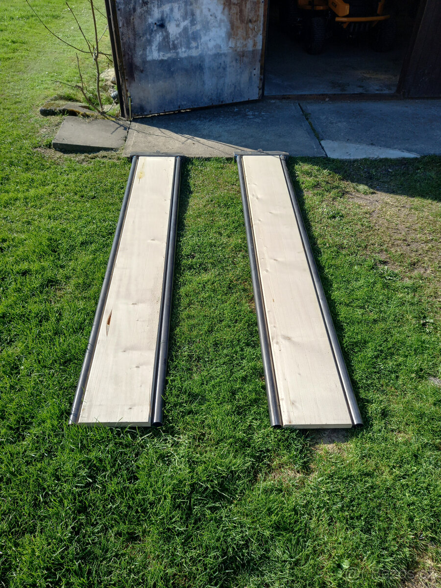 Nájezdy pro zahradní traktor, čtyřkolku - 3