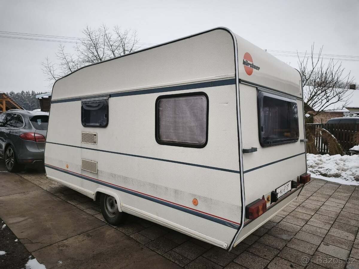 Burstner 390, solár, extra diesel topení, nová STK, 100km/h - 3