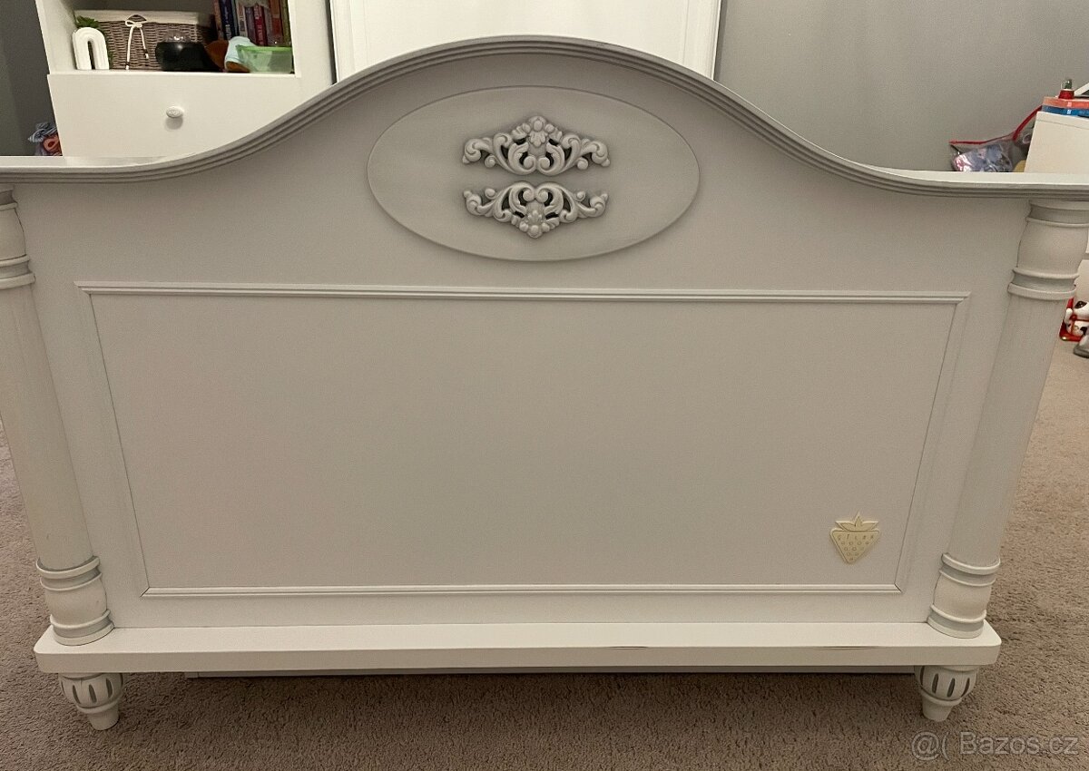 Prodám dětskou/studentskou postel Čilek Romantic 100×200 - 3