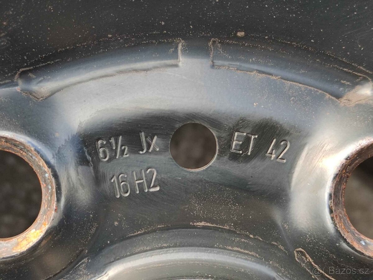 Plechové disky VW Passat 5x112mm, 16" - 3