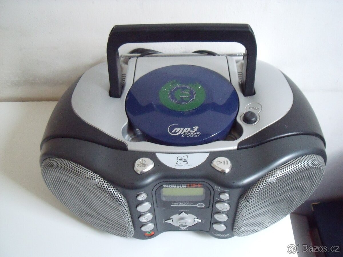 Rádiomagnetofon s CD THOMSON, plně funkční - 3