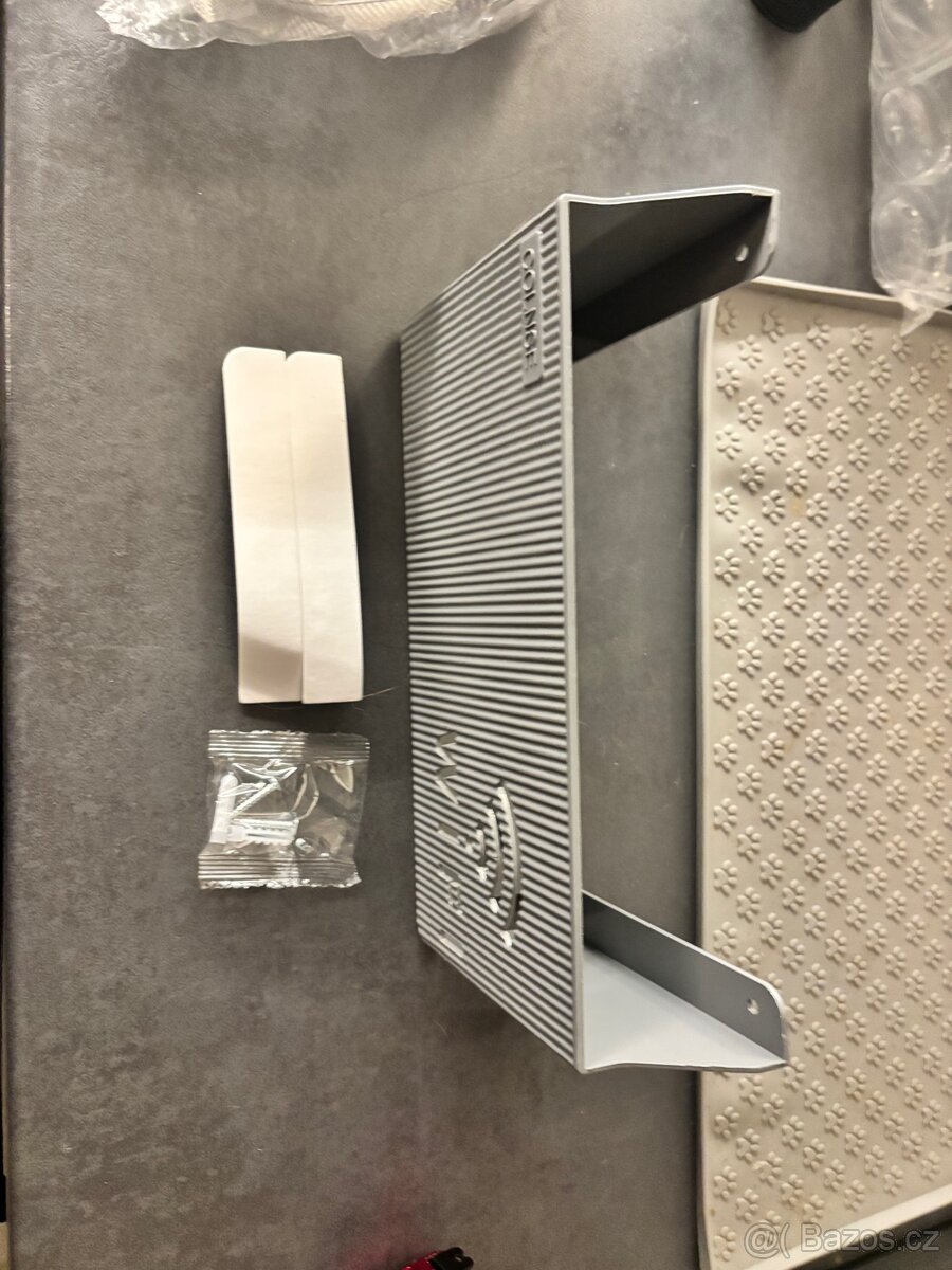 Držák na wifi, černý, šedý - 3