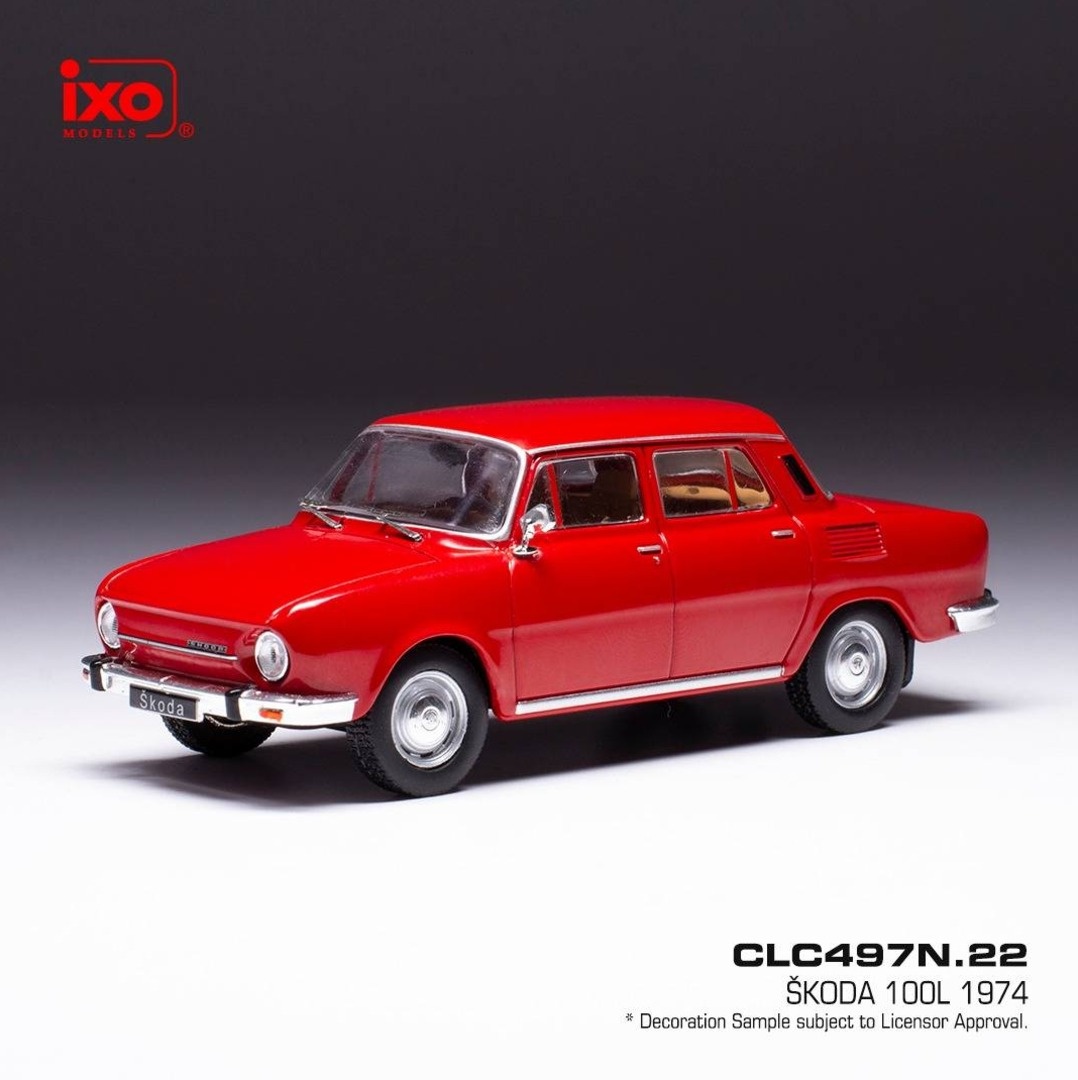 Modely Škoda 1:43 IXO - 3