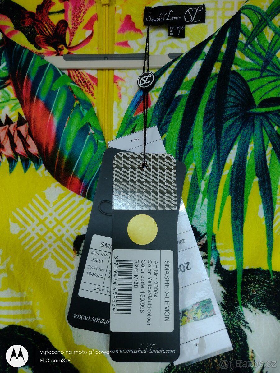 nové dámské šaty Smashed Lemon v.M-L/38-40 - 3