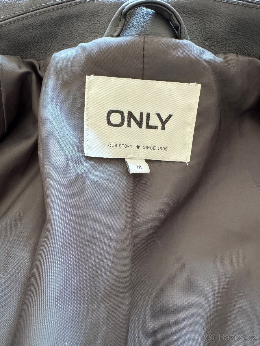 Koženková bunda Only - 3