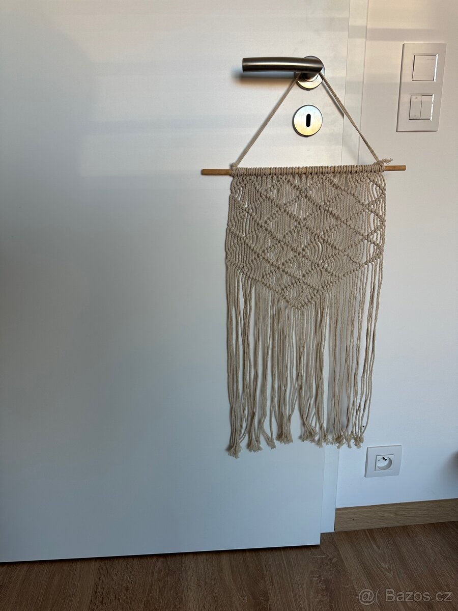Macrame - dekorace na zeď - 3
