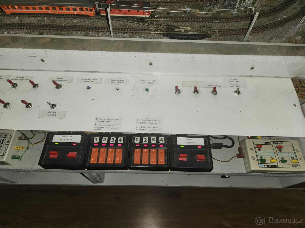 Modelová železnice/kolejiště velikosti N - 3