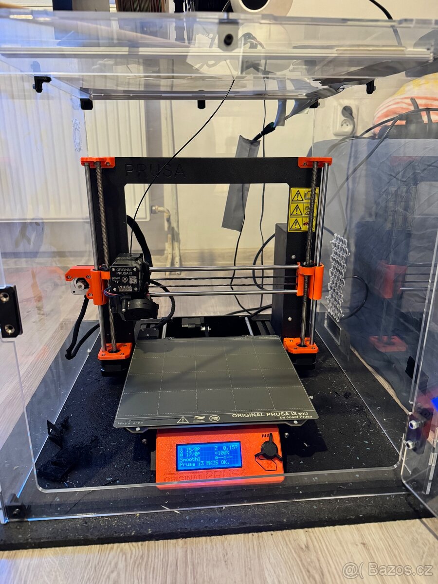 Prodám 3D tiskárnu prusa MK3s – kompletní set - 3