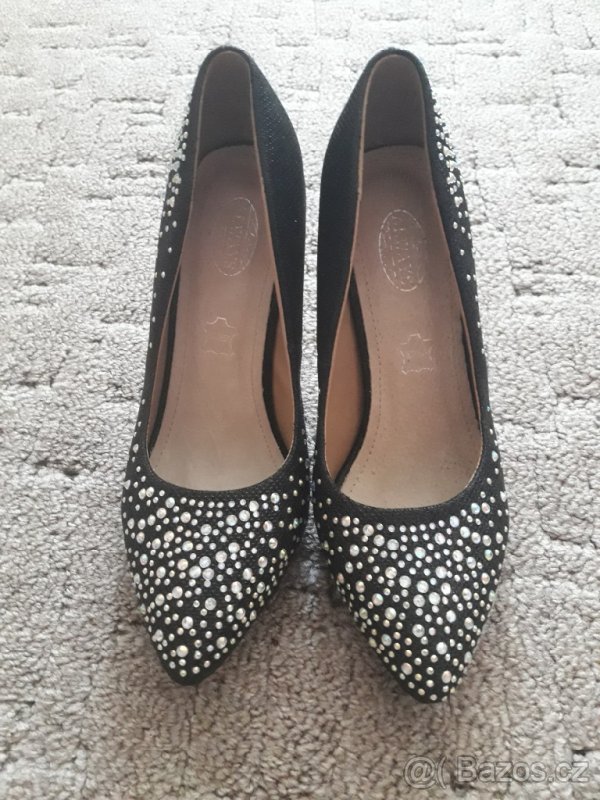 Černé krásné lodičky - 3
