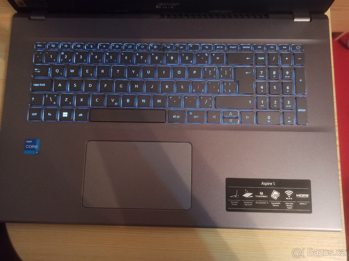 Notebook Acer Aspire 5 Steel gray (A517-53-760W) - 3