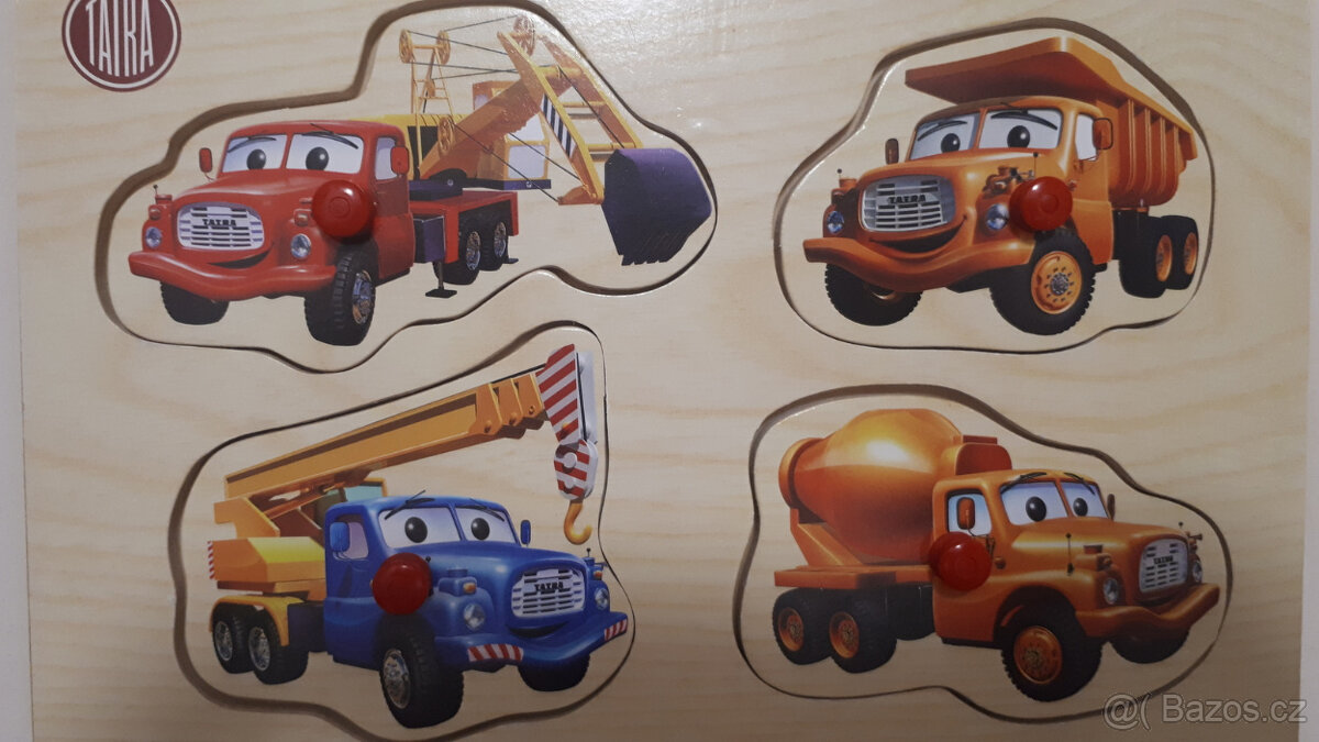 Dřevěné puzzle Tatra v lomu 13 dílků - 3