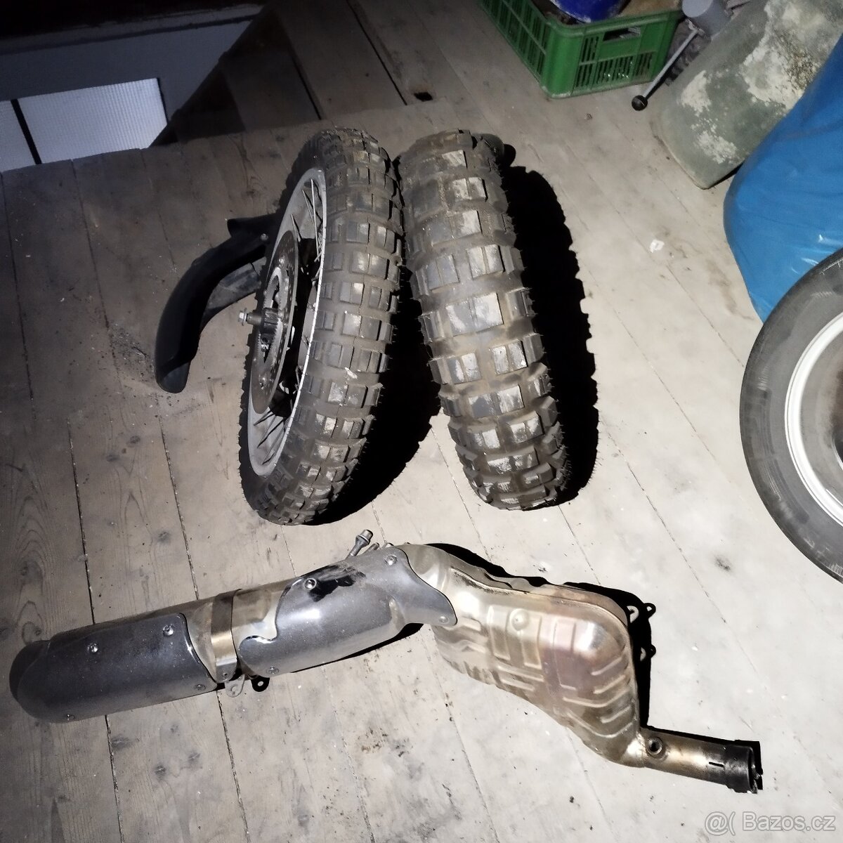 Kola+výfuk BMW GS - 3