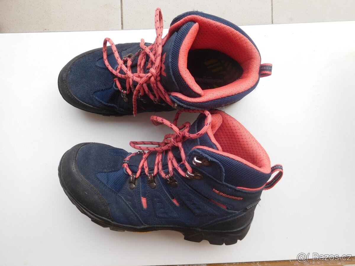 Turistické boty, pohorky 36, kozačky 36, 38 - 3