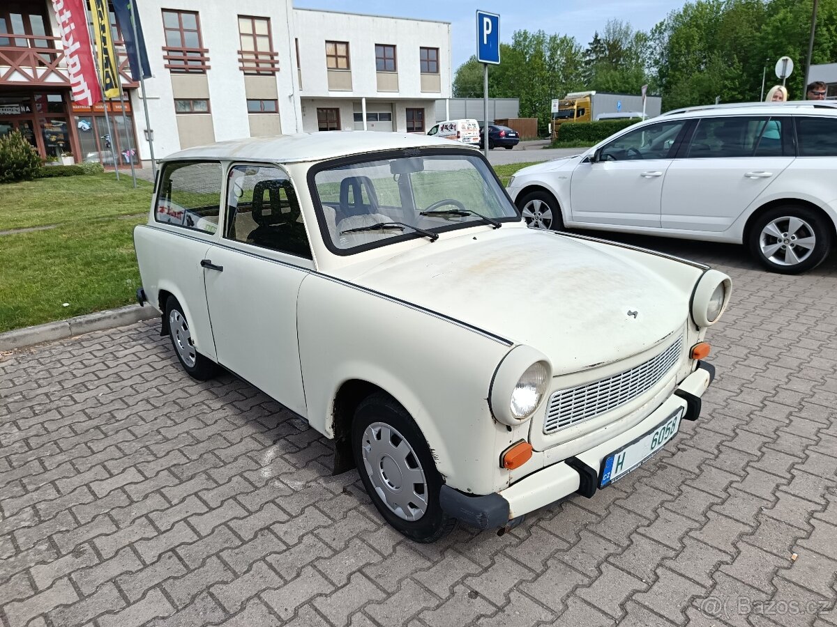 Trabant 601combi Doklady německé na Přihlášení - 3