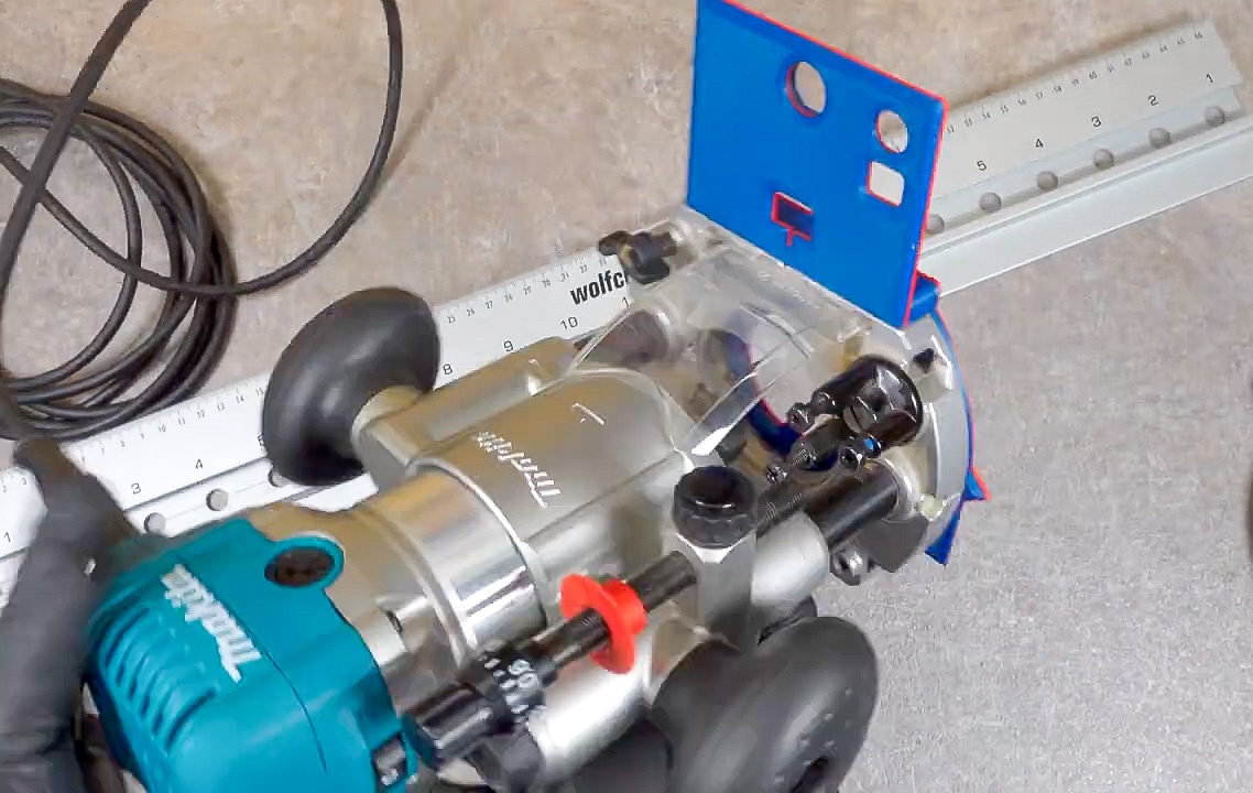 Prípravok pre vŕtanie otvorov systému LR32 Makita Wolfcraft - 3