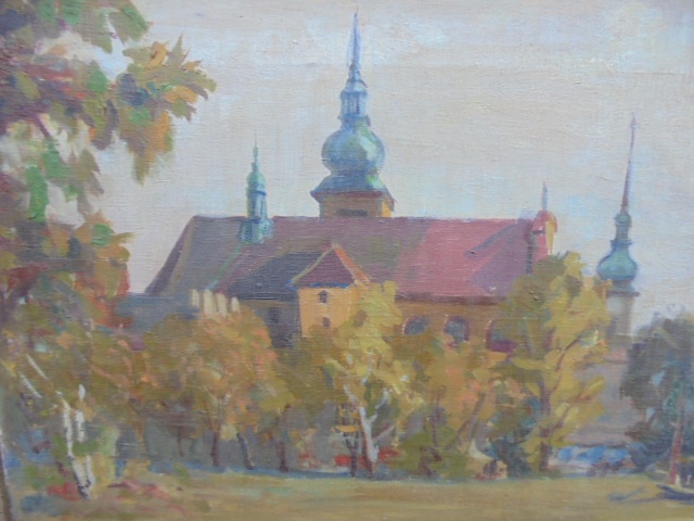 OBRAZ OLEJ NA PLÁTNĚ-T.HRDINKA - 3