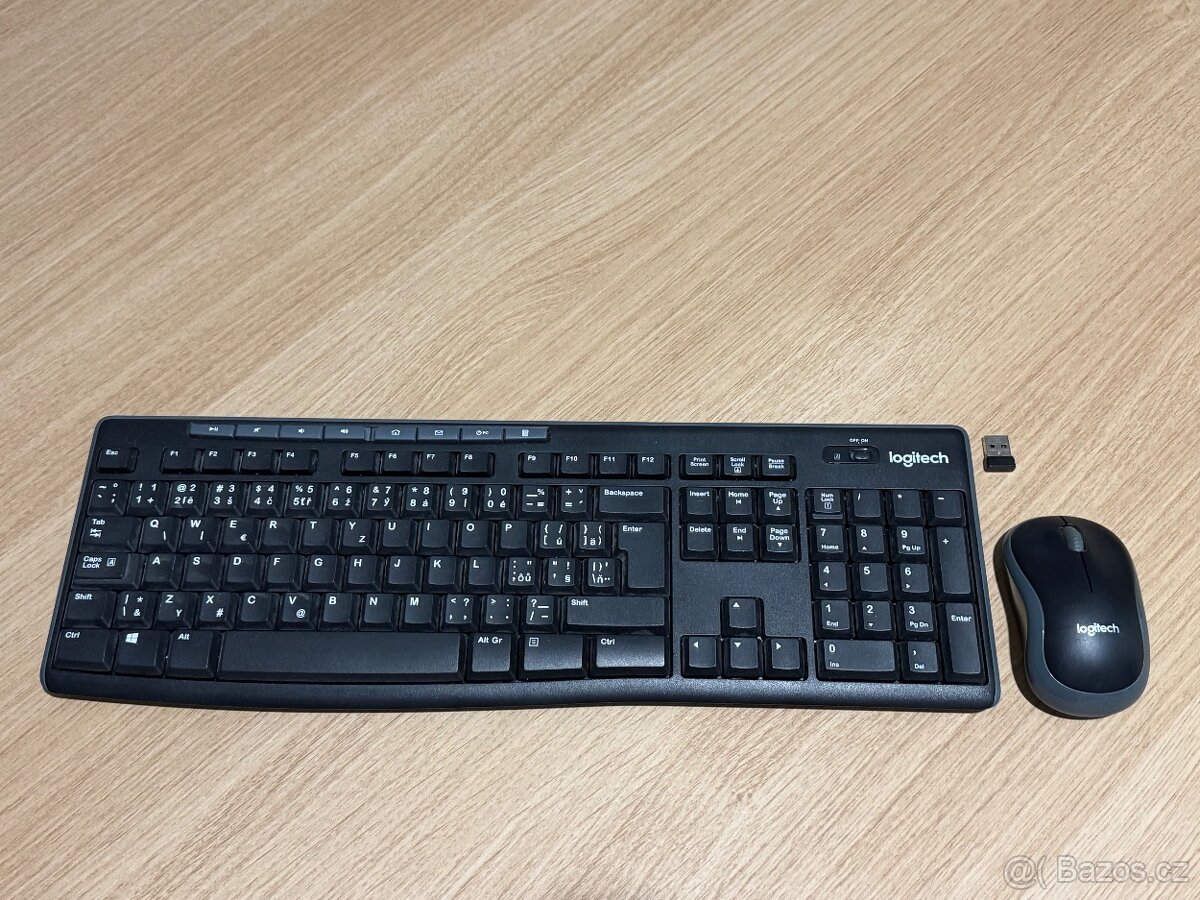 Klávesnice + myš Logitech Wireless Combo MK270 - CZ/SK - 3
