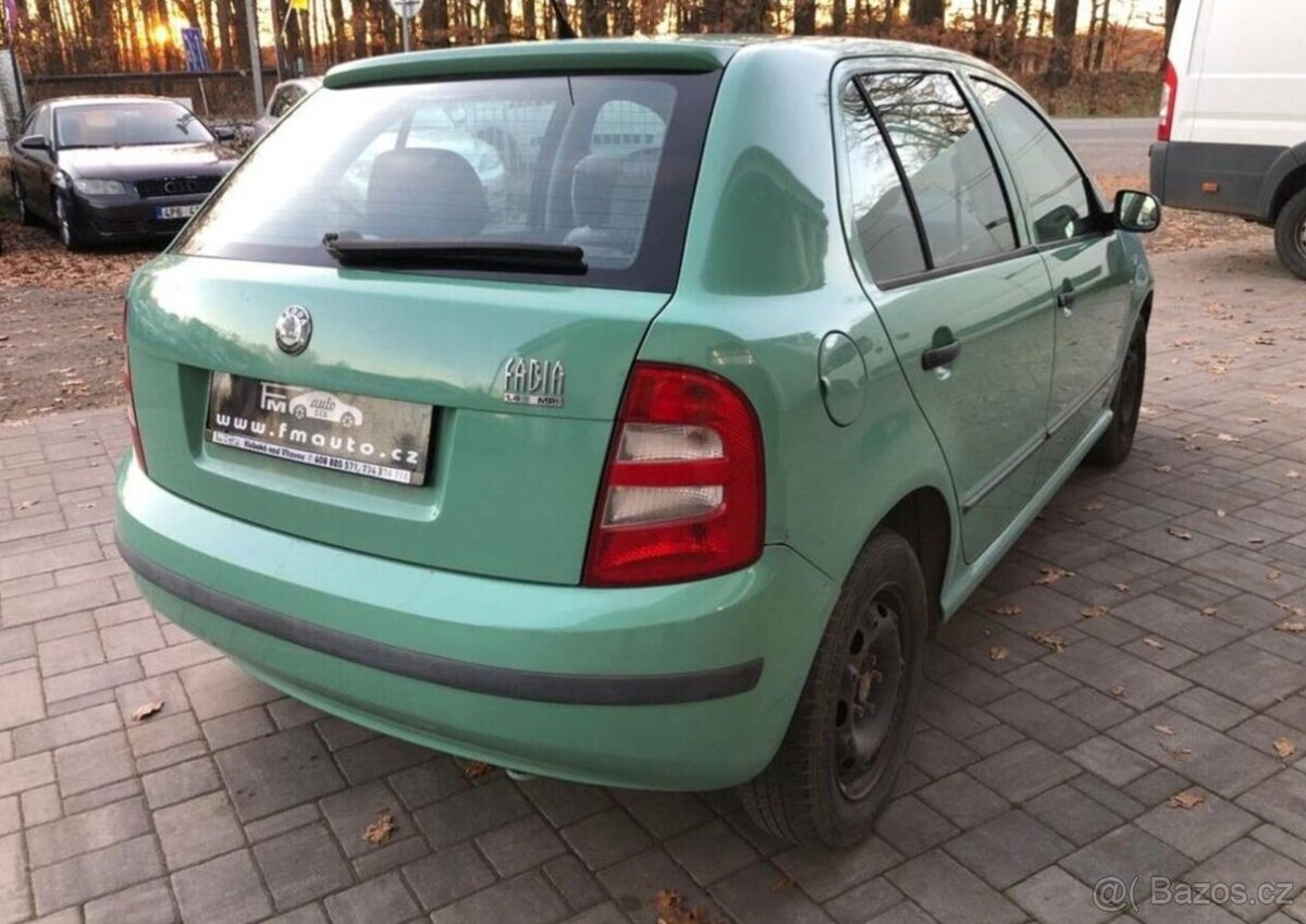 Škoda Fabia 1.4 benzín manuál 50 kw - 3