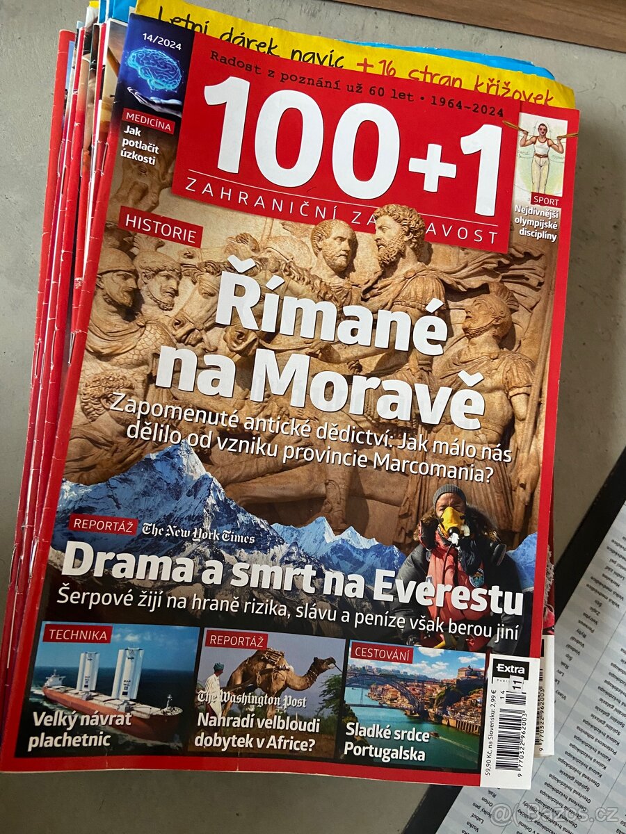 Daruji za odvoz časopisy 100+1 - 3