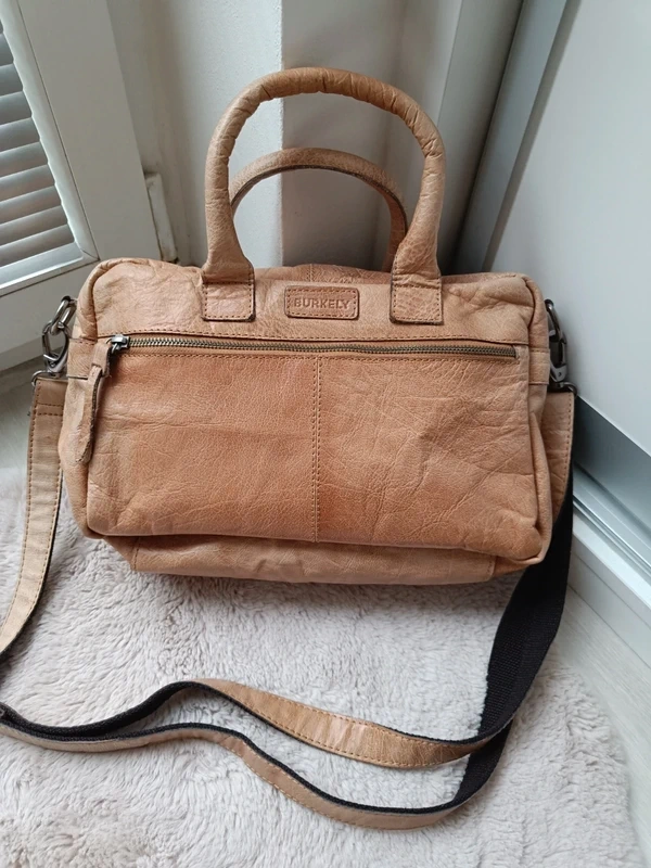 Kožená taška Burkely, unisex - nová - 3