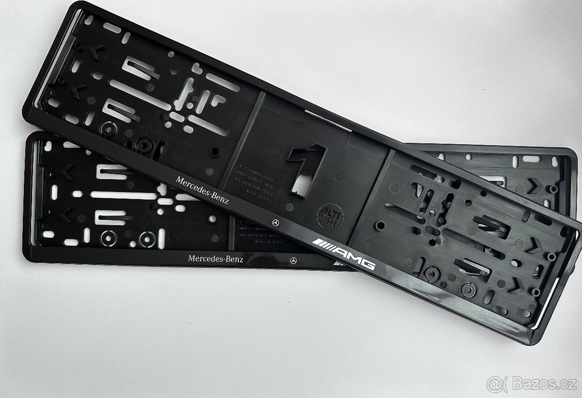 Mercedes Benz AMG podložky pod SPZ - 3