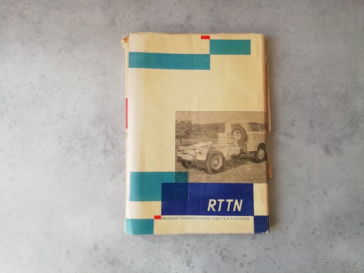 Škoda 706 RTS, RTTN - dokumentace - 3