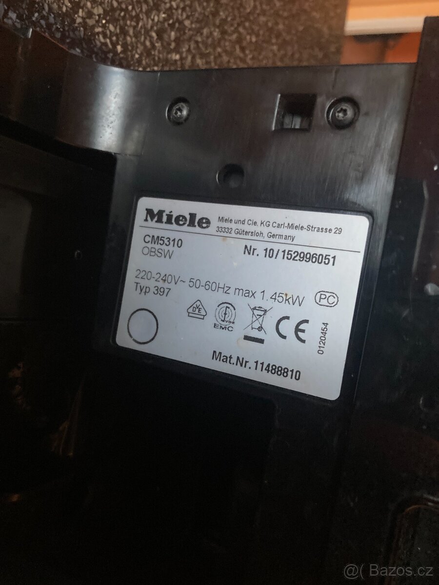 Automatický kávovar Miele CM 5310 Silence Obsidian - 3