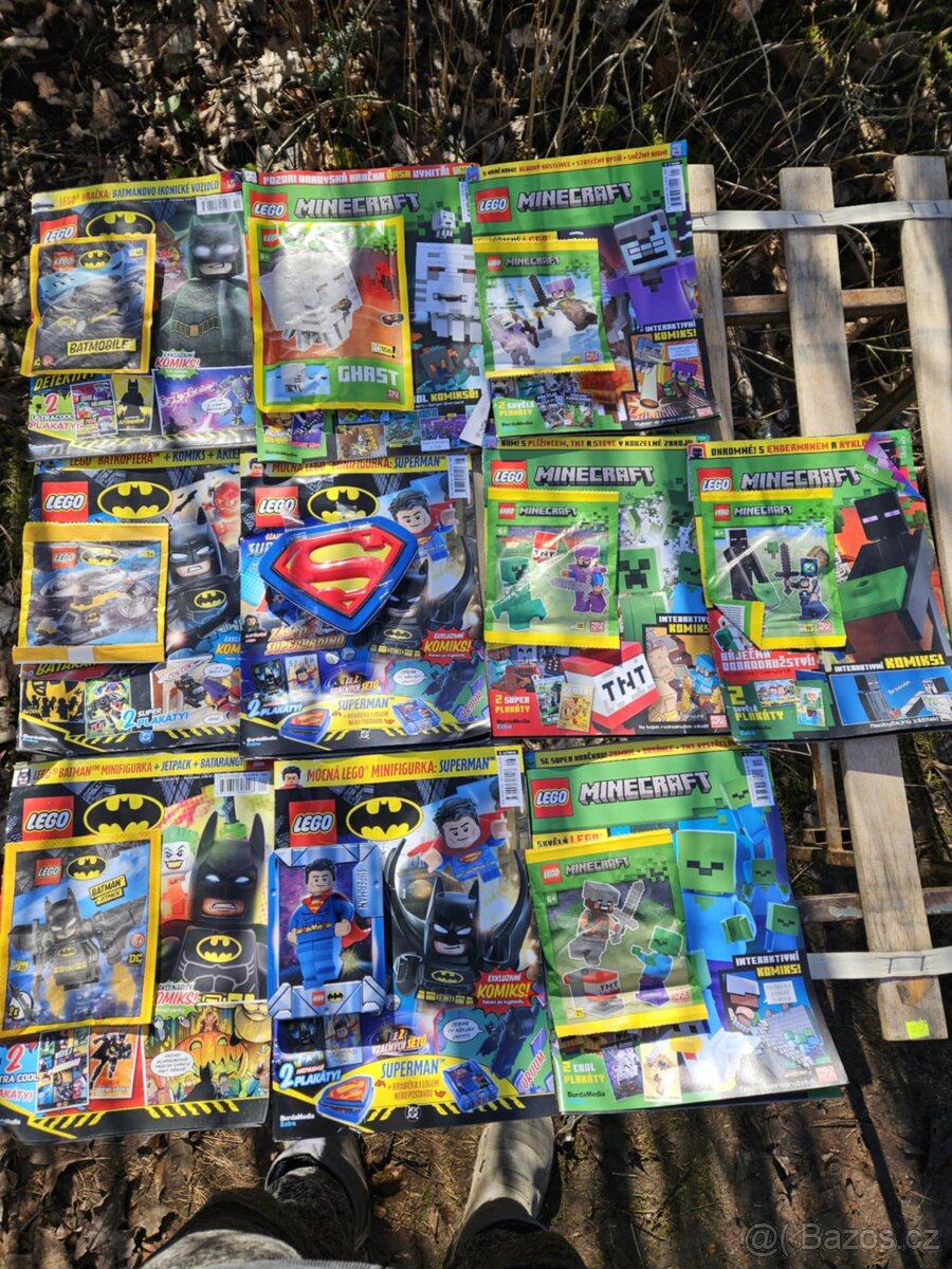 Lego časopisy s hračkou marvel dc star wars atd - 3