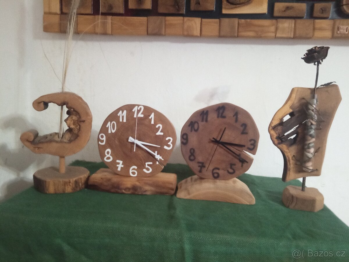 dřevěné hodiny - 3