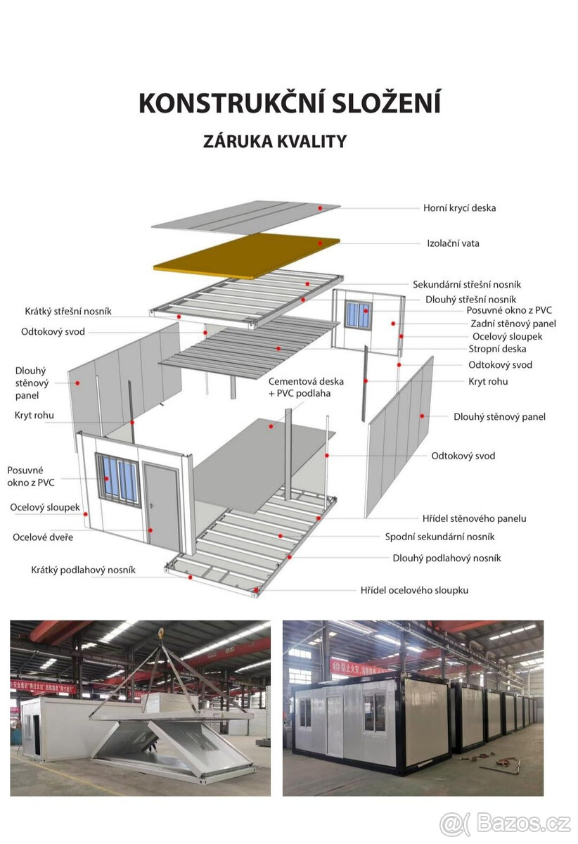 Skládací kancelářský kontejner FlexUP - 3