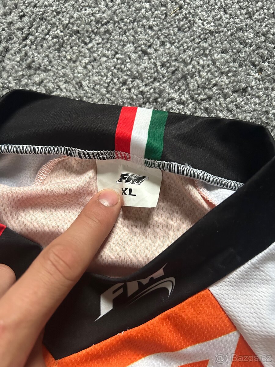 FM racing motocrossový dres - 3