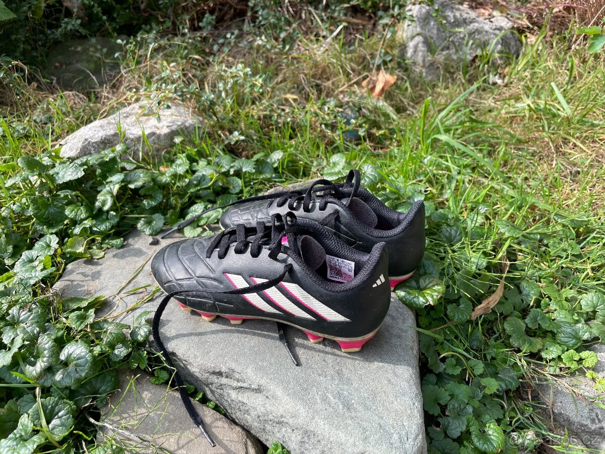 Dívčí kopačky Adidas velikost us 1 fr 32 - 3